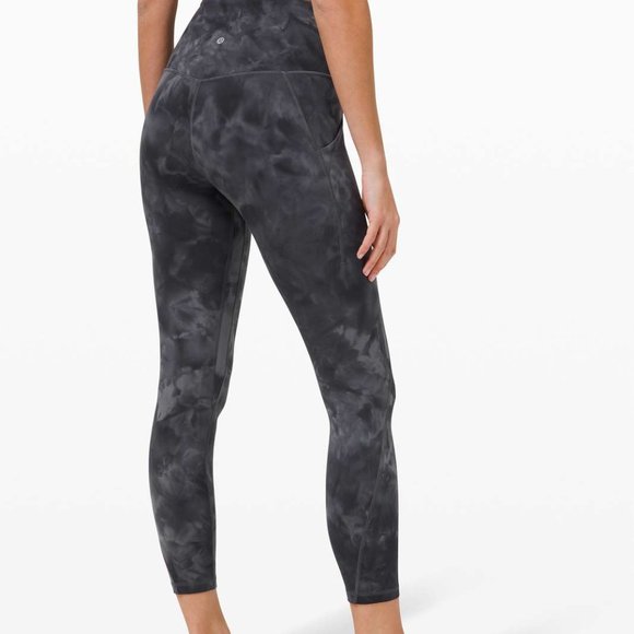 lululemon athletica Pants - NWT Lululemon Align HR Pant *Pocket 25", Sz 6, Diamond Dye Pitch Grey
